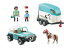 Playmobil Country - Car with Pony Trailer 70511