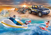 Playmobil Family Fun - Pick-Up with Speedboat 70534