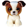 TY Beanie Boos Regular - Hugo Brown + White Dog