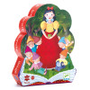 Djeco - Snow White Silhouette Puzzle 50pce