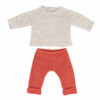 Miniland Clothing - Eco Knitted Sweater & Trousers, 38 cm