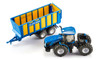 Siku - New Holland Knicklenker with Silage Trailer  - 1:50 Scale