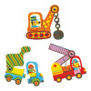 Djeco - Vehicles Duo puzzle