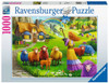 Ravensburger 1000pc Colourful Wool  Puzzle
