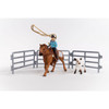 Schleich - Cowgirl Team Roping Fun 42577