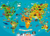 Ravensburger 150pc- Animal World Map Puzzle