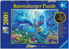 Ravensburger 200pc- Underwater Paradise Glow in the Dark Puzzle