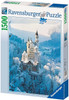 Ravensburger 1500pc - Neuschwanstein Castle in Winter Puzzle