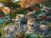 Ravensburger 1500pc - Wolves in Spring Puzzle