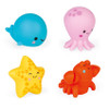 Janod - Four Bath Sea Squirters Set