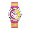 Cactus Time Teacher - Kids Watch - Pink/Yellow with Flowers