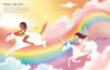 Usborne Sticker Dolly Dressing - Rainbow Unicorns