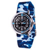 EasyRead Past & To Time Teacher Watch -  Blue Camo Strap with Black Face