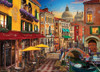 Holdson 1000pc - Of Land and Sea - Venice Canal Cafe Puzzle