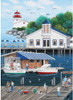 Holdson 1000pc - Dock of The Bay - Laughing Gulls Landing Puzzle