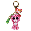 Ty Mini Boos Clip - Glamour the Pink Leopard