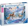 Ravensburger 1000pc - Deer and Stags in Winter Puzzle