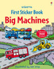 Usborne - First Sticker Book - Big Machines