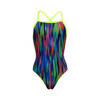 Funkita - Girls Strapped In One Piece Swimmers - Rain Down