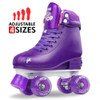 Crazy Skates - Glitter Pop Size Adjustable Roller Skates - Purple