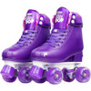 Crazy Skates - Glitter Pop Size Adjustable Roller Skates - Purple