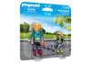 Playmobil  - Duo Pack - Mother with Child playing Roller Hockey | 72109