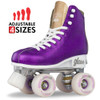 Crazy Skates - Glam Size Adjustable Roller Skates - Purple