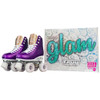 Crazy Skates - Glam Size Adjustable Roller Skates - Purple