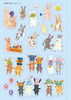 Usborne - Little First Stickers - Bunnies