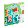 Djeco - Mouki Wooden and Felt Puzzle