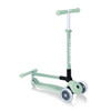Globber ECOLOGIC PRIMO Foldable Scooter With Lights - Pistachio