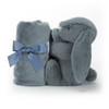 Jellycat - Bashful Dusky Blue Bunny Soother