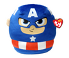 TY Squishy Beanies - Marvel Captain America Small 25cm