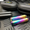 Kaiko Fidgets - Smooth Oil Slick Mini Hand Roller in Black Carry Case