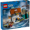LEGO® City - Police Speedboat and Crooks' Hideout 60417