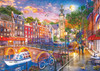 Ravensburger 1000pc - Sunset in Amsterdam Puzzle