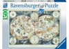 Ravensburger 1500pc - World Map of Fantastic Beasts Puzzle **Minor Box Damage**