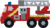 Hama Beads - Small Gift Box - Fire Fighters