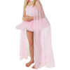 Fairy Girls - Glittery Princess Bling Cape Light Pink