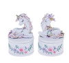 Cotton Candy - Unicorn Trinket Box (2 Assorted )