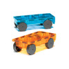 MAGNA-TILES - Cars – Blue & Orange 2-Piece Set