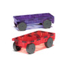 MAGNA-TILES - Cars – Purple & Red 2-Piece Set