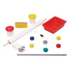 Janod - Graffiti Height Adjustable Black/White Board Easel