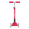 Globber PRIMO FOLDABLE LIGHTS: 3 Wheel Scooter - Red