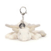 Jellycat - Snow Dragon Bag Charm