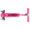 Globber GO UP SPORTY with Lights Scooter - Fuchsia Pink/ Dark Pink V4