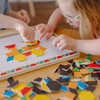 Melissa & Doug - Wooden Magnetic Pattern Block Set