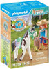 Playmobil - Horses of Waterfall - Feeding Time with Ellie and Sawdust 71358