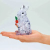Crystal Puzzle 3D - Clear Rabbit 48 piece