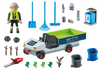 Playmobil - Action Heroes - Street Cleaner with e-Vehicle 71433